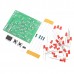 10pcs DC 5V DIY Electronic Windmill Training Kit Speed Adjustable MCU Course Design Set For Soldering