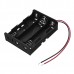 New Version DC 11.1V 3 Slot 3 Series 18650 Battery Holder Box Case With 2 Leads And Spring