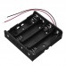 10pcs New Version DC 14.8V 4 Slot 4 Series 18650 Battery Holder Box Case With 2 Leads And Spring