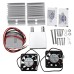 DIY Semiconductor Refrigerator Radiator Cooling Equipment Cooler System Kit Double Cooling Plate