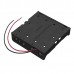 3pcs New Version DC 14.8V 4 Slot 4 Series 18650 Battery Holder Box Case With 2 Leads And Spring