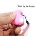 Heart Style Emergency Personal Alarm Key Chain with SOS & LED Light for Women / Kids / Girls / Superior, Random Color