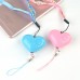 Heart Style Emergency Personal Alarm Key Chain with SOS & LED Light for Women / Kids / Girls / Superior, Random Color